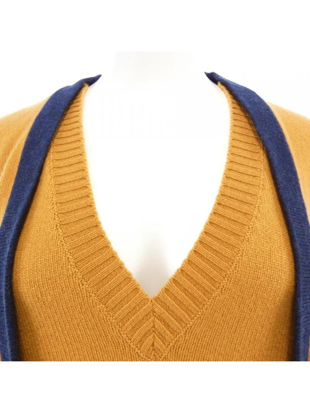Chanel Knit Sweater Orange